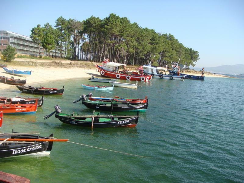 Ferienwohnung Excelente Apartamento En La A Illa de Arousa Exterior foto