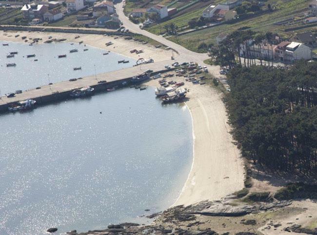 Ferienwohnung Excelente Apartamento En La A Illa de Arousa Exterior foto